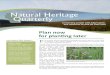 Natural Heritage Quarterly - Wisconsin Department of ...dnr.wi.gov/.../documents/nhQuarterlySeptember2015.pdf · “The Tallgrass Restoration Hand-book for Prairies, Savannas, and