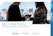 BEST PRACTICES - Teramedica · A NEW MINDSET: MOBILE ADOPTION A NEW MINDSET Educate providers, staff, and patients on the benefits of using mobile devices to support better patient
