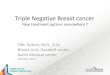 Triple Negative Breast cancer · 4- Immunotherapy . Immunotherapy. 0.001 0.01 0.1 1.0 10 100 1,000 r se) Somatic mutations in cancers Breast Cancer and mutations: Lower median rate
