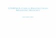 UNRWA CHILD PROTECTION MAPPING REPORT · The UNRWA child protection mapping was undertaken by external consultant Pia Vraalsen, including development of the report. ... Confidentiality