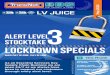 Lockdown Specials - TransNet NZ Ltd Juice... · 2020-05-04 · alert Level stocktake Lockdown Specials When they're gone, they're gone 3 This Month LV JUICE May 2020 KEEPING YOURSELF
