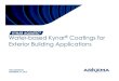 KYNAR AQUATEC Water-based Kynar Coatings for Exterior ...abrafati2019.com.br/2013/Dados/PDF/Paper_083.pdf · The change of color of pigmented paint due to effects of light, heat,