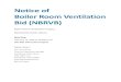 Notice of Boiler Room Ventilation Bid (NBRVB) · Notice of . Boiler Room Ventilation Bid (NBRVB) Boiler Room Ventilation Project, Northbrook Public Library . Bids Due: February 13,