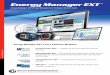 Energy Manager EXT Brochure V.1 - Electro Industries · Energy Manager EXT Energy Management Software Module Suite. Description The Energy Manager EXT™ Modular Software Suite allows