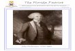 The Florida Patriot - flssar.org · The Florida Patriot is the official maga-zine of the Florida Society, Sons of the American Revolution (FLSSAR). ... marching with the Florida Brigade