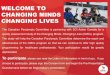 WELCOME TO CHANGING MINDS CHANGING LIVES · quality assessment study of the Changing Minds, Changing Lives (CMCL) program. The study will help the Canadian Paralympic Committee determine