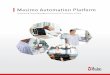 Masimo Automation Platform · 2019-01-28 · of a physician. See instructions for use for full prescribing information, including indications, contraindications, warnings, and precautions