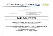 COOTAMUNDRA NSW 2590 Email: mail@gundagai.nsw.gov.au ...€¦ · These are the Minutes to the Ordinary meeting of Gundagai Council held on 20 June 2016 Page 4 JULY 6pm, Monday 4th