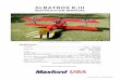 Albatros D.III Instruction Manual-F - Maxford USA · The Albatros D.III was a single-seat biplane used by the Imperial German Army Air Service and the Austro-Hungarian Air ... More