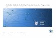 Detailed Guide to Evaluating Financial Literacy Programmes · Detailed Guide to Evaluating Financial Education Programmes * * With the support of the Russian/World Bank/OECD Trust