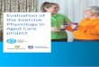 Evaluation of the Exercise Physiology in Aged Care · evaluation of the Exercise Physiology (EP) in Aged Care project run at a residential aged care facility, in South Australia