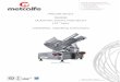 Metcalfe Slicers NS300A (Automatic Gravity Feed …metcalfe.blahcms.com/Content/Uploaded/Downloads/Metcalfe/...7. Remove the knife sharpener by loosening the screw at the rear of the