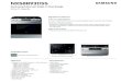Samsung 5 Burner Slide-In Gas Range - Abt Electronics · Samsung 5 Burner Slide-In Gas Range 5.8 cu. ft. Capacity Total Power (BTU) 56,000 BTU Power Source 120V/60 Hz/20A Black Enamel