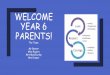 WELCOME YEAR 6 PARENTS!fluencycontent2-schoolwebsite.netdna-ssl.com/FileCluster/Bramley... · WELCOME YEAR 6 PARENTS! The Team: Mr Bonner Miss Rogers Mrs MacGourlay Mrs Draper. 