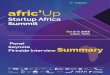 Startup Africa Summit - socialnetlink.org › wp-content › uploads › ... · Depuis 10 ans, le continent Africain connaît une croissance de 5% en moyenne, performance supérieure