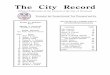City Record 11-22-06-issue › cr › index2006 › November222006.pdf · 2012-03-20 · Recreation – Kim Johnson, Commissioner, Room 8 Research, Planning & Development – Mark