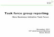 Task force group reporting - acgcsd.org · YEAR TOPIC NOTES 2004 Fund Service ACG8, Taiwan 2005 Securities lending & borrowing ACG9, Japan 2006 Cross-border securities transactions