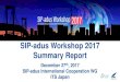 SIP-adus Workshop 2017 reporten.sip-adus.go.jp/wp/wp-content/uploads/workshop_report... · 2018-03-22 · SIP-adus Workshop 2017 Summary Report December 27th, 2017 SIP-adus International