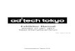 Exhibitor Manualadtech-tokyo.com/pdf/exhibit_manual_2017_en.pdfPlease submit an online Exhibitor Form sent to you via e-mail about the information listed below. ･Please make sure