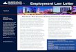 Employment Law Letter - Shipman & Goodwin LLP · Marijuana Act (PUMA), a federal judge has ruled that an employer cannot refuse to hire a medical marijuana user simply because he