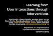 Learning from User Interactions through Interventions › 2015 › wp-content › uploads › 2015 › 02 …Learning from User Interactions through Interventions Josef Broder, Olivier