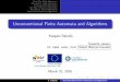 Unconventional Finite Automata and Algorithms · Two-Way Finite Automata Ultrametric Finite Automata Counting With Automata Two-Way Frequency Automata Ultrametric Query Algorithms