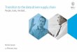 Transition to the data driven supply chain - EyeOn€¦ · Transition to the data driven supply chain People, tools, mindset… Michiel Jansen 21 February 2019. Can AI control your