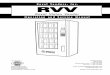 Royal Vendors, Inc. RVV - Vending World Vision Vender.pdf · instructions for the Royal Vision Vender (RVV), by Royal Vendors, Inc. This manual also contains a complete parts catalog
