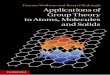 APPLICATIONS OF GROUP THEORY TO ATOMS, MOLECULES, …dl.booktolearn.com/ebooks2/science/physics/9781107028524... · 2019-06-24 · APPLICATIONS OF GROUP THEORY TO ATOMS, MOLECULES,