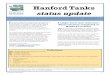 Hanford Tanks status update - Washingtonubliatin 19-05-001 1 Hanford Tanks status update Ecology’s report on Hanford tank waste retrieval and closure - Winter 2019 Definitions DOE