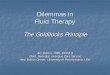Dilemmas in Fluid Therapy - NICUvetnicuvet.com/nicuvet/IVECCS15/Dilemmas in Fluid Therapy.pdf · Dilemmas in Fluid Therapy The Goldilocks Principle Jon Palmer, VMD, DACVIM . Chief,