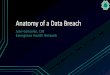 Anatomy of a Data Breach - TXC – Intranet...Anatomy of a Data Breach Juan Gonzalez, CIO Emergence Health Network. DISCLAIMER: EDUCATIONAL ONLY THIS TRAINING IS PROVIDED FOR GENERAL