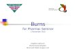 Burn Wound Management - Home | PHARMAC › assets › ss-wounds-8-unfilmed... · 2016-02-03 · Management of blisters Preferably leave small blisters intact unless likely to burst