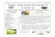 Vol. 95 No. 2 March 2020 THE MESSENGER’S VOICE€¦ · 5 The Messenger’s Voice March 2020 students will resume regularly scheduled classes and our subject matter will be the book