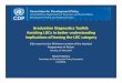 Graduation Diagnostics Toolkit: LDCs in better ...€¦ · Graduation Diagnostics Toolkit: Assisting LDCs in better understanding implications of leaving the LDC category Side‐event