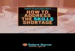 Talent Acquisition 2017 HOW TO ADDRESS THE SKILLS SHORTAGE · Talent Acquisition Leaders rank the skills shortage as their biggest hiring challenge. Turns out, word choices in job