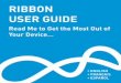 RIBBON USER GUIDE - myblueant.com · Le dispositif Ribbon offre une qualité de son de la plus haute ﬁ délité de la source audio Bluetooth sans ﬁ l aux oreillettes, au casque,