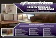 UNIVERSAL DETAILS DESIGN - BonnaVilla Out_Universal...Universal Design features offered by BonnaVilla help homeowners meet their individual needs. By not having to later adapt the