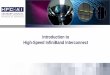 Introduction to High-Speed InfiniBand Interconnect › pdf › Intro_to...• InfiniBand is a pervasive, low-latency, high-bandwidth interconnect which requires low processing overhead