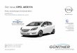 Der neue OPEL MERIVA Opel Meriva Cosmo Opel Meriva Color Serienausstattung zusätzlich zur/abweichend von der Ausstattung Edition 7. inkl. MWSt. und 9% NoVA1) exkl. MWSt. und NoVA
