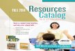 FALL 2014 Resources Catalog - ASCD › ASCD › pdf › siteASCD › marketing › catalogs › ... · Welcome to ASCD’s Fall 2014 Resources Catalog for K–12 educators. ASCD also