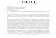 HULL & ASSOCIATES INC - NESTED GROUNDWATER …groundwater flow, previously demonstrated to flow to the west and north, to extend to the south below the River. Specifically, it was
