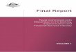 Final Report - Volume 1static.treasury.gov.au/uploads/sites/1/2019/02/fsrc-volume1.pdf · Recommendation 4.3 – Deferred sales model for add-on insurance 31 Recommendation 4.4 –
