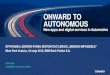 ONWARD TO AUTONOMOUS - DNB lm6ord_QbWSv6n-YrpmkoVav3J6Ybp · PDF file ONWARD TO AUTONOMOUS New apps and digital services in Automotive SPOTKANIA LIDERÓW RYNKU MOTORYZACYJNEGO „MISSION
