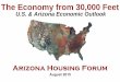 U.S. & Arizona Economic Outlook · 2020-01-06 · Source: Forecasts at Arizona Housing Forum, Sept. 2014; actuals from U. S. Dept. Of Commerce and US Bureau of Labor Statistics •