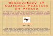 Observatory of Cultural Policies in Africaexamenscorriges.org/doc/28063.doc  · Web view26 October 2015. OCPA News aims to promote interactive information exchange within Africa