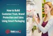 How to Build Customer Trust, Brand Protection and Sales ...datatraceid.com/wp-content/uploads/2017/11/Smart... · How to Build Customer Trust, Brand Protection and Sales Using Smart