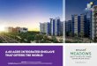 Brigade Meadows Plumeria Web Brochure 13July18€¦ · BRIGADE MEADOWS Brigade Meadows is a 60 acre integrated enclave on Kanakapura Road in South Bangalore. With 40+ world class