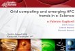 Grid computing and emerging HPC trends in e-Science · • Grid computing has delivered an affordable high performance computing infrastructure to scientists all over the world to