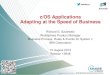 z/OS Applications Adapting at the Speed of Business...z/OS Applications Adapting at the Speed of Business Richard S. Szulewski WebSphere Product Manager Business Process, Rules & Events